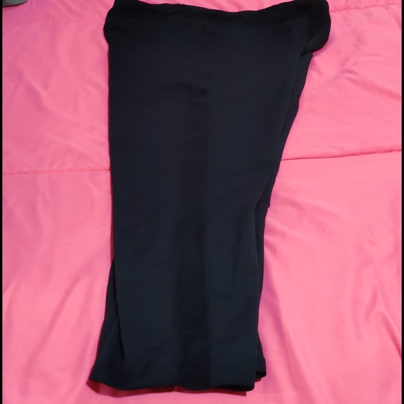 ASICS CAPRI LEGGINGS BLACK MESH SIZE LARGE - Picture 6 of 9